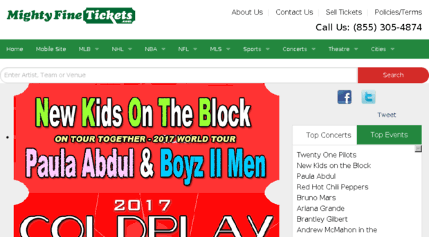 mightyfinetickets.com