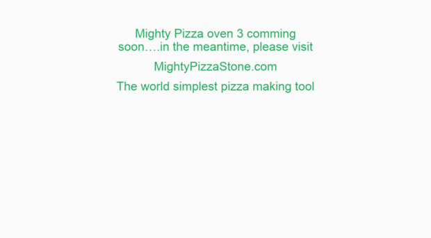 mightypizzaoven.com