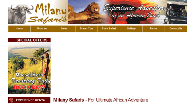 milanysafaris.com