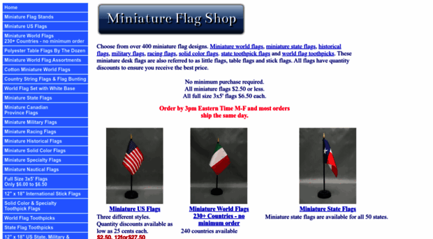 miniatureflagshop.com