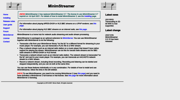 minimstreamer.com