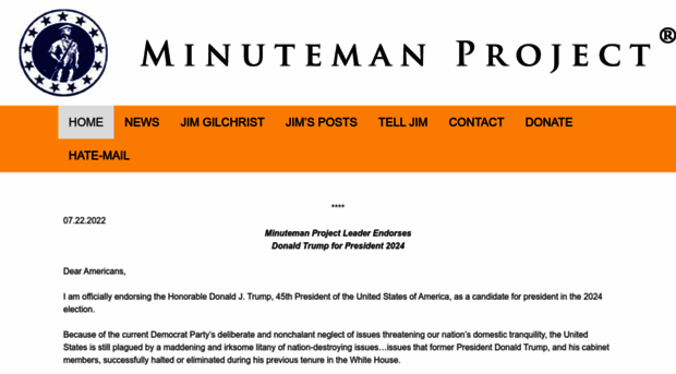 minutemanproject.com