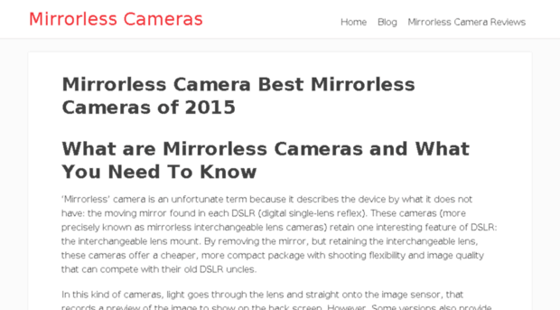 mirrorlesscamera.org