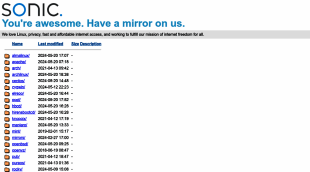 mirrors.sonic.net