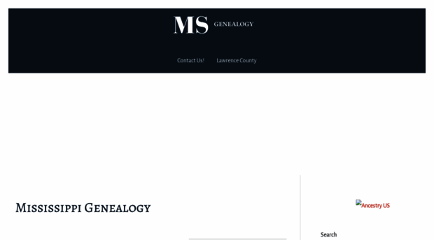 mississippigenealogy.com