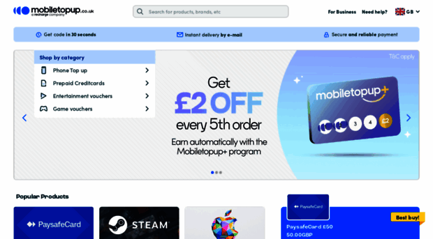 mobiletopup.co.uk
