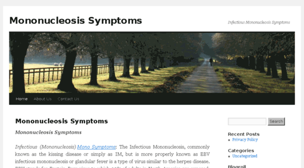 mononucleosissymptoms.net