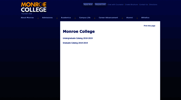 monroecollege.smartcatalogiq.com