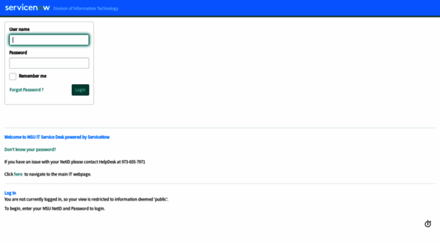 montclair.service-now.com