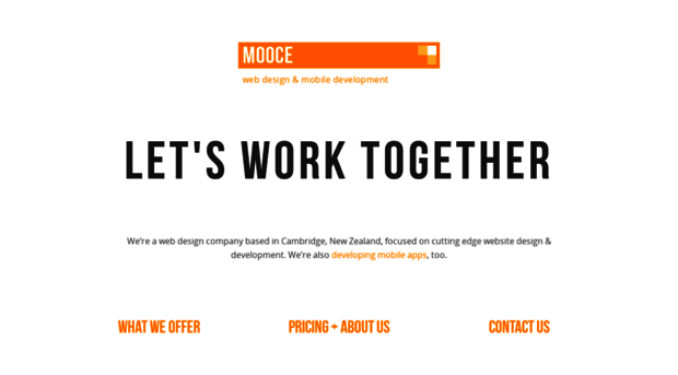 mooce.co.nz