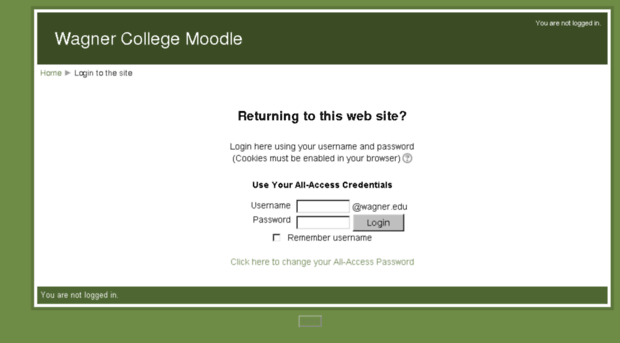 moodle2.wagner.edu