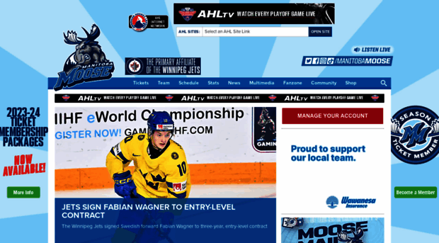 moosehockey.com