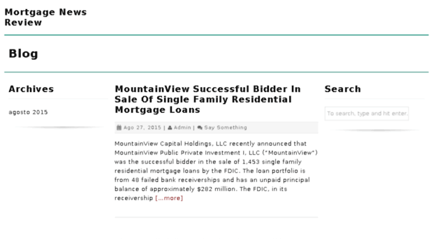 mortgagenewsreview.com