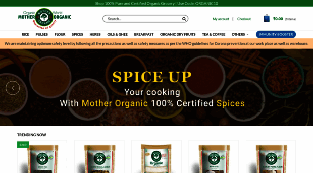 motherorganic.in