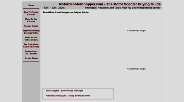 motorscootershopper.com