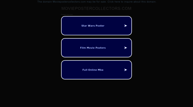 moviepostercollectors.com