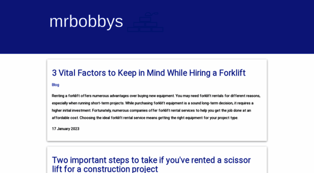 mrbobbys.com