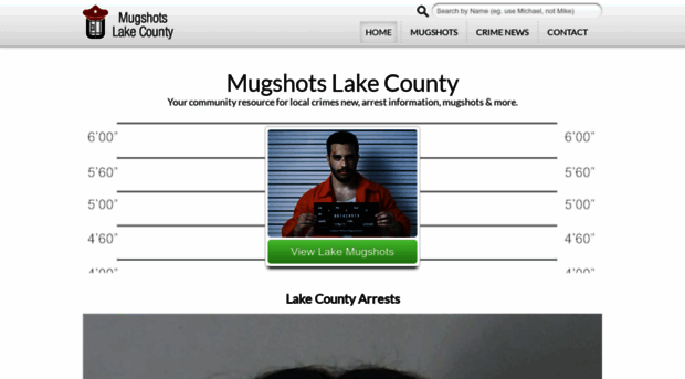 mugshotslakecounty.com