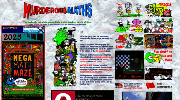 murderousmaths.co.uk
