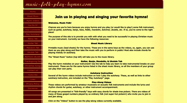 music-folk-play-hymns.com