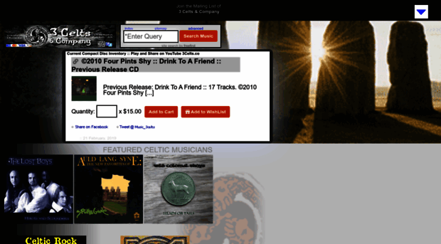 music.3celts.com