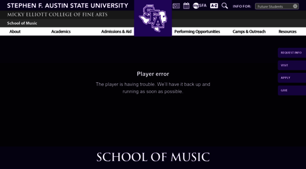 music.sfasu.edu