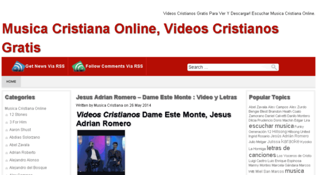 musicacristianax.com