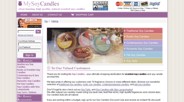 my-soy-candles.com