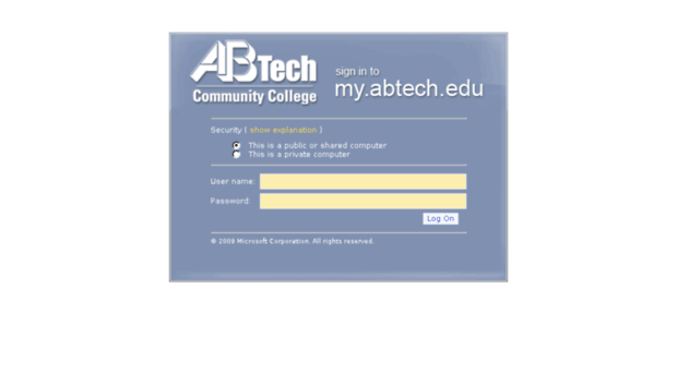 my.abtech.edu