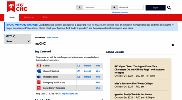 my.chc.edu