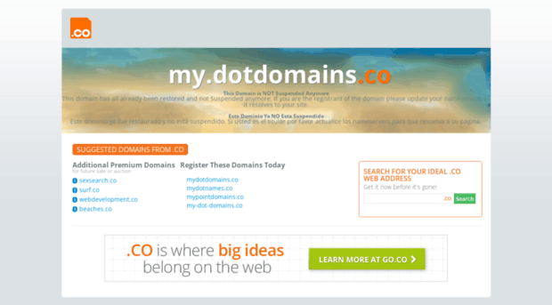 my.dotdomains.co