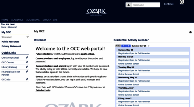 my.occ.edu