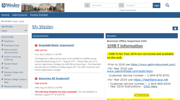 my.wesley.edu
