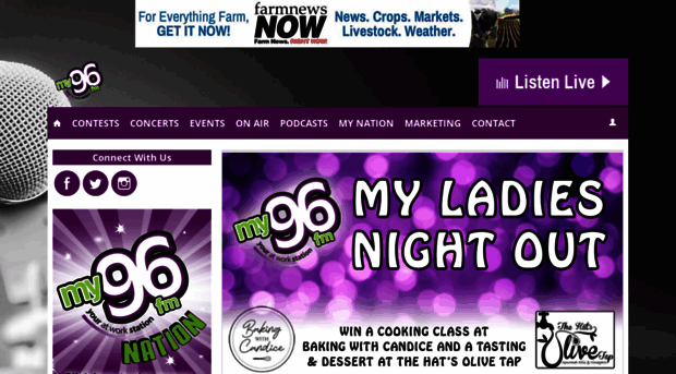 my96fm.com