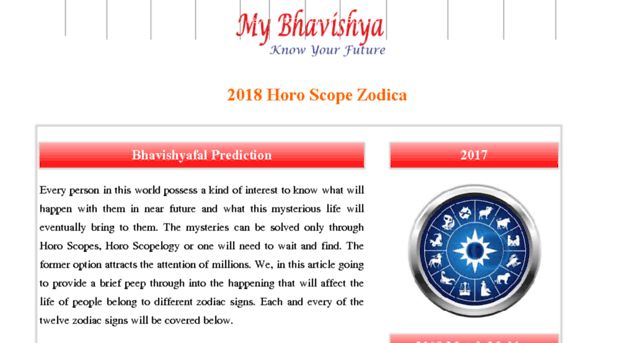 mybhavishya.com