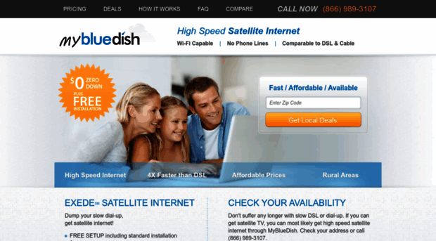 mybluedish.com