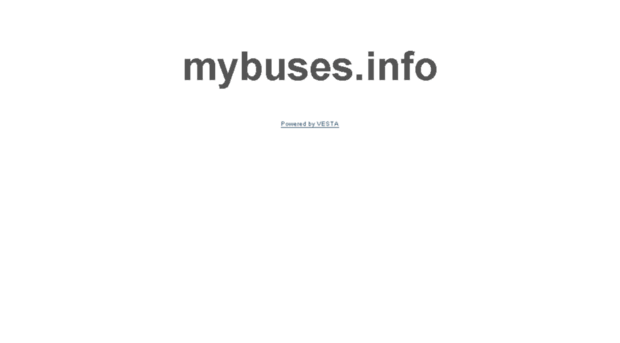 mybuses.info
