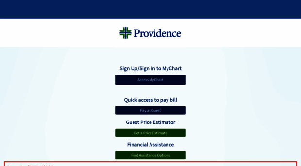 mychartak.providence.org
