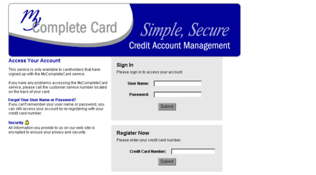 mycompletecardsolution.com
