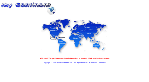 mycontinent.co