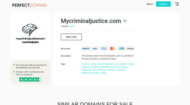 mycriminaljustice.com