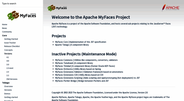 myfaces.apache.org