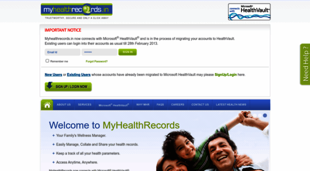 myhealthrecords.in