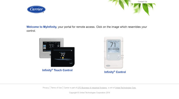 myinfinity.carrier.com