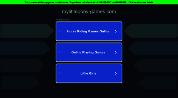 mylittlepony-games.com