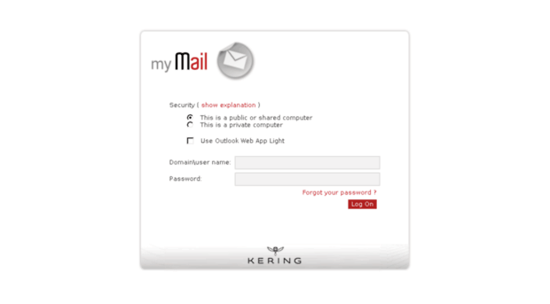 mymail.kering.net