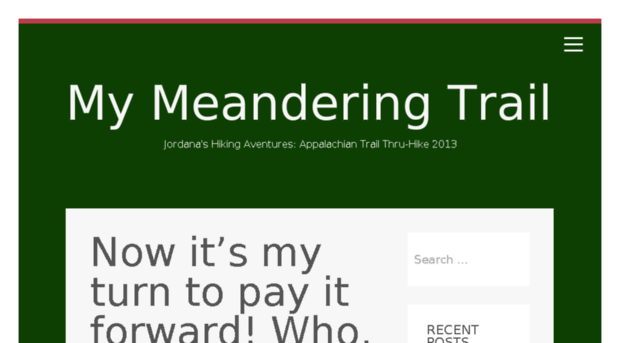 mymeanderingtrail.com