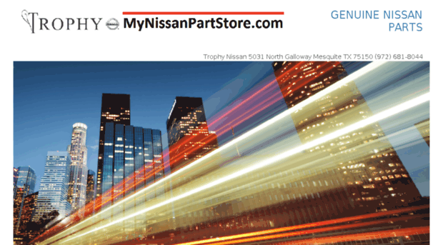 mynissanparts.com