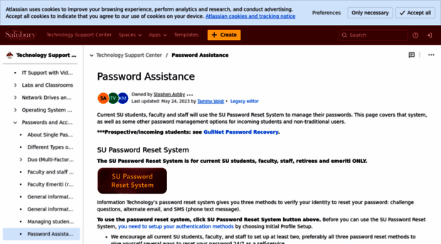 mypassword.salisbury.edu