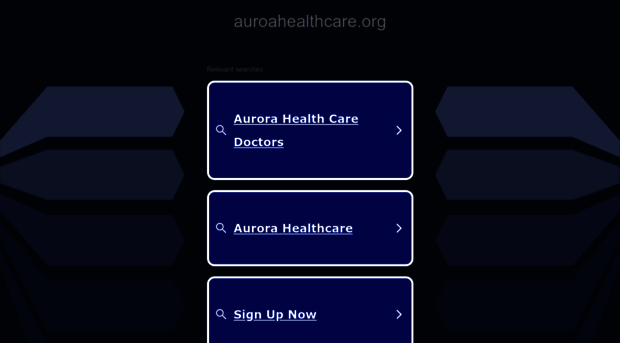 myqa.auroahealthcare.org